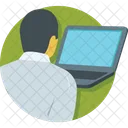 E Learning Laptop Icon