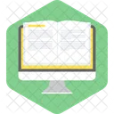 Book Computer Education Icon