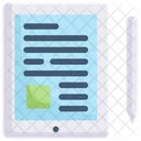 E Learning E Book Online Learning Icon