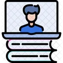 E Learning Online Learning Online Study Icon