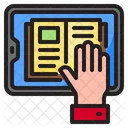 Learning Ebook Book Icon