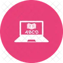 Online Study E Learning Icon