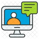 Online E Learning Courses Icon