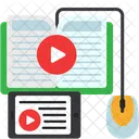 E Learning Book  Icon