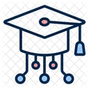 E Learning Education Network Icon