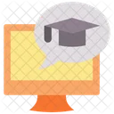 E Learning Education Online Icon