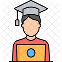 E Learning Online Study Learning Icon