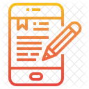 Study Ebook Smartphone Icon