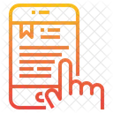 Study Ebook Smartphone Icon