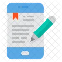 Studie E Book Smartphone Symbol