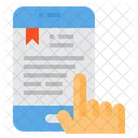 Studie E Book Smartphone Symbol