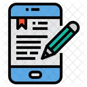 Studie E Book Smartphone Symbol