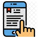 Studie E Book Smartphone Symbol