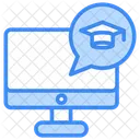 E learning platform  Icon