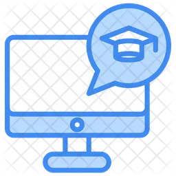 E learning platform  Icon