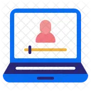 Online Study Online Class Education Icon