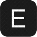 E letter  Icon