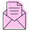 Email Color Shadow Thinline Icon Ícone