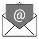Icone De E Mail Icone De Mensagem E Mail Comercial Ícone