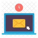 E Mail Hausaufgaben Computer Symbol