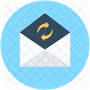 E Mail Synchronisierung Posteingang Symbol