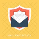 E Mail Protecao Escudo Ícone