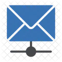 E Mail Nachricht Netzwerk Symbol