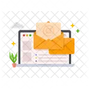 E Mail Laptop Message Icon