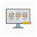 E Mail Envelope Computador Icon