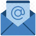 Abrir E Mail E Mail E Mail Ícone