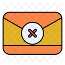 E-Mail abgelehnt  Symbol