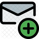 E-Mail hinzufügen  Symbol