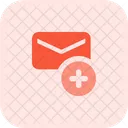 E-Mail hinzufügen  Symbol