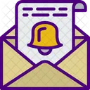 E Mail Alarm E Mail Benachrichtigung Mail Benachrichtigung Symbol