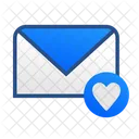 E-mail amor  Ícone