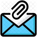 Mail anhängen  Symbol