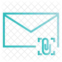 Mail anhängen  Symbol