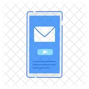 Anuncio Por E Mail Anuncio Por E Mail Anuncio Por E Mail Automatizado Ícone