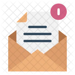 Email Benachrichtigung  Symbol