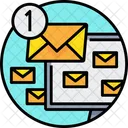 E Mail E Mail Benachrichtigung Benachrichtigung Symbol