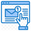 Email Benachrichtigung  Symbol