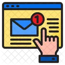 Email Benachrichtigung  Symbol