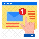 Email Benachrichtigung  Symbol