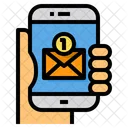 Email Benachrichtigung  Symbol