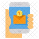 Email Benachrichtigung  Symbol