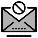 E-Mail blockieren  Symbol