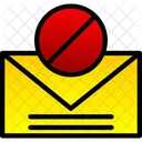 E-mail bloqueado  Ícone