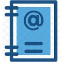 E Mail Adressen Agenda Symbol