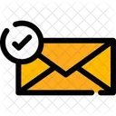 E-mail concluído  Ícone