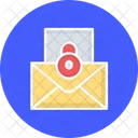 E Mail Criptografado E Mail Privado E Mail Seguro Icon